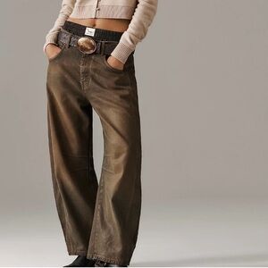 We The Free Good Luck Coated Jeans